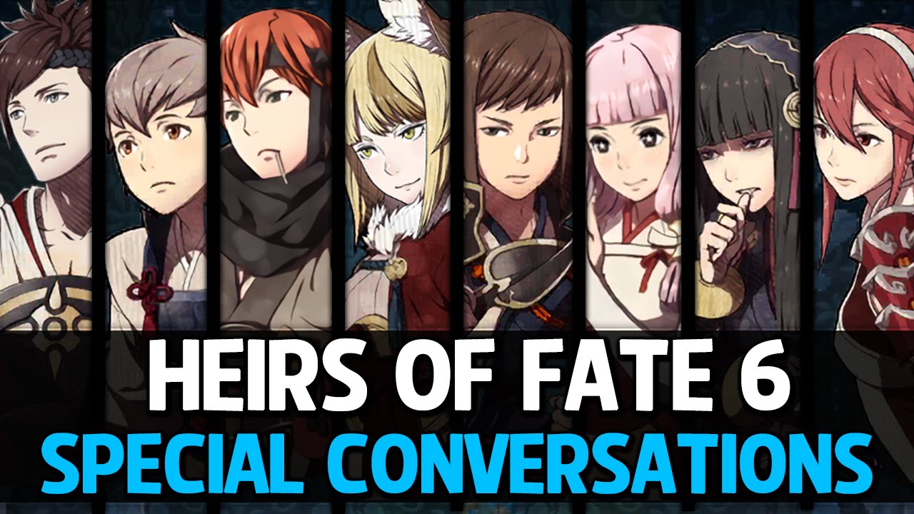 Fire Emblem Fates - Heirs of Fate 6: Special Conversations 2 (Hoshido Kids)