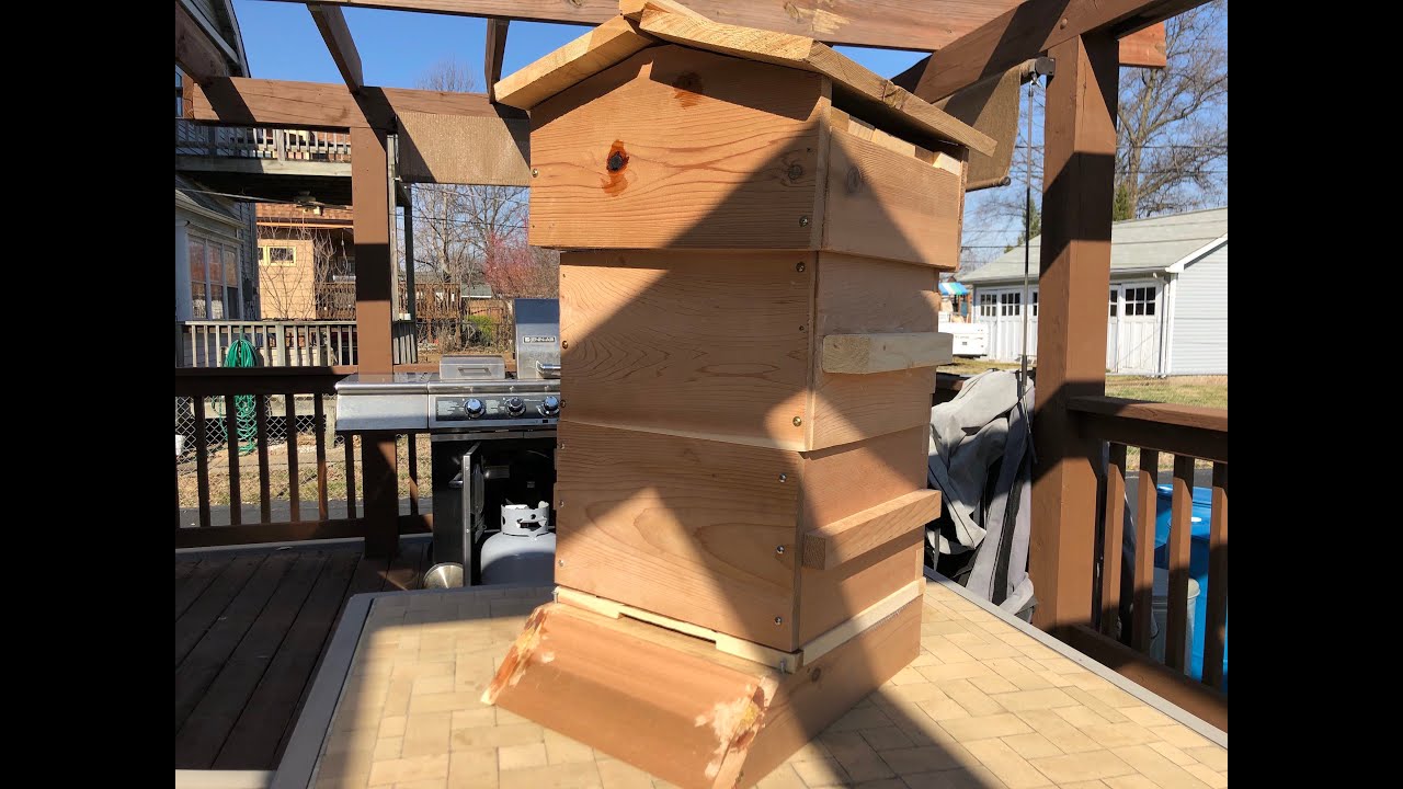 Building a Warre Beehive-DIY- Beginner Beekeeping