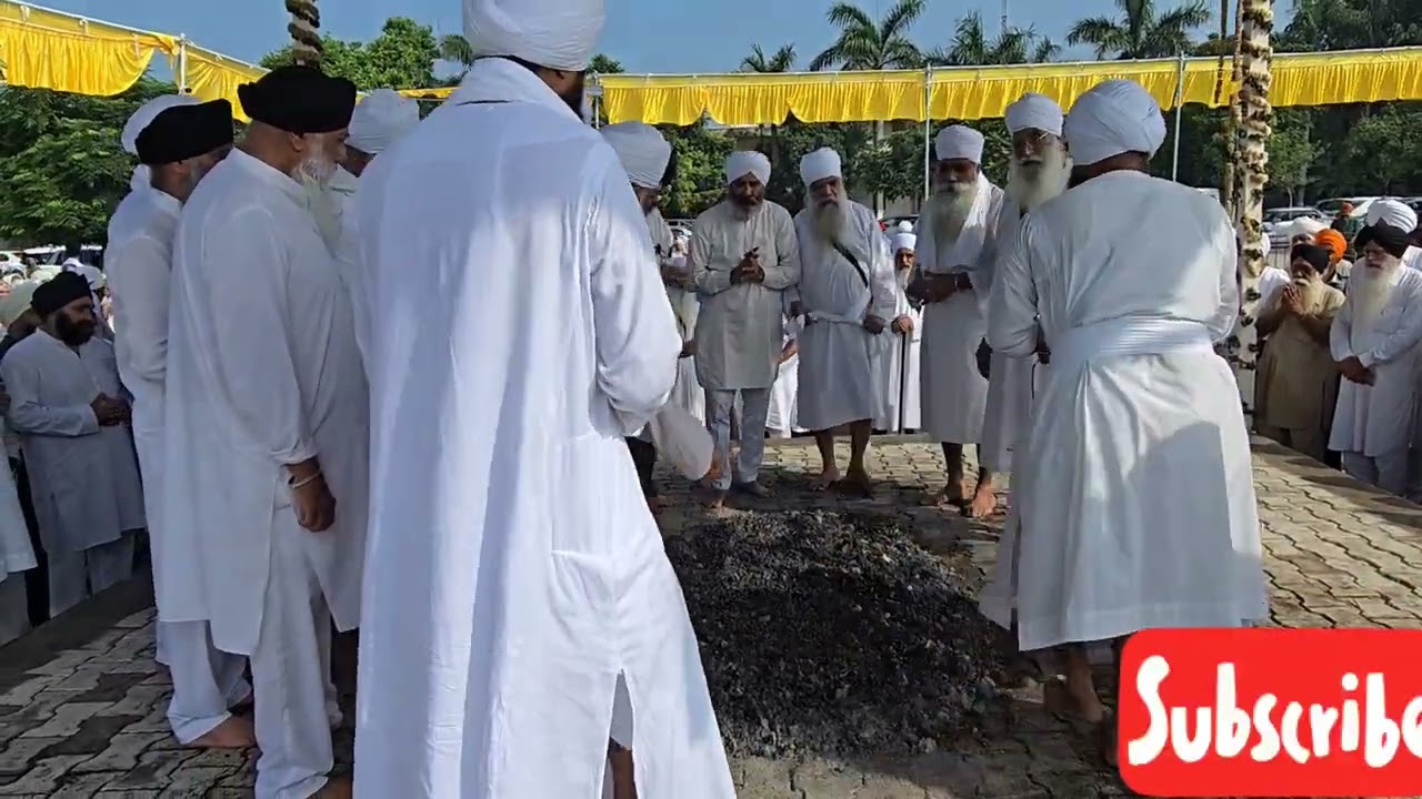 ਰਾੜਾ ਸਾਹਿਬ ਗੁਰਦੁਆਰਾ ਸਾਹਿਬ ਅੰਗੀਠਾ ਸੰਭਾਲਣ ਦੀ ਰਸਮ 