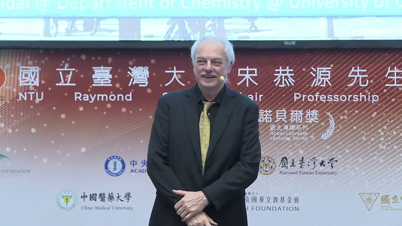 Chemistry Nobel Laureate Prof. Morten Meldal on January 26, 2026, at the National Taiwan University