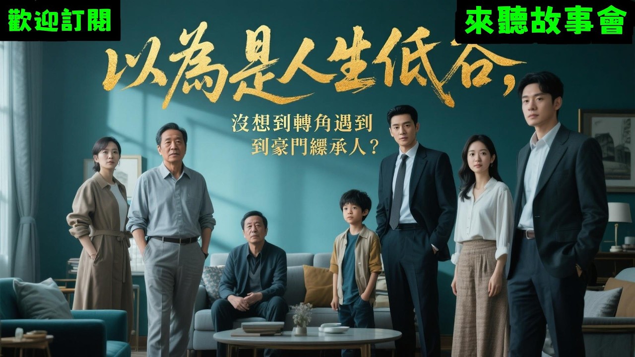 已完結爽文《以為是人生低谷，沒想到轉角遇到豪門繼承人？》#小說#完结爽文#一口氣聽完#有聲書
