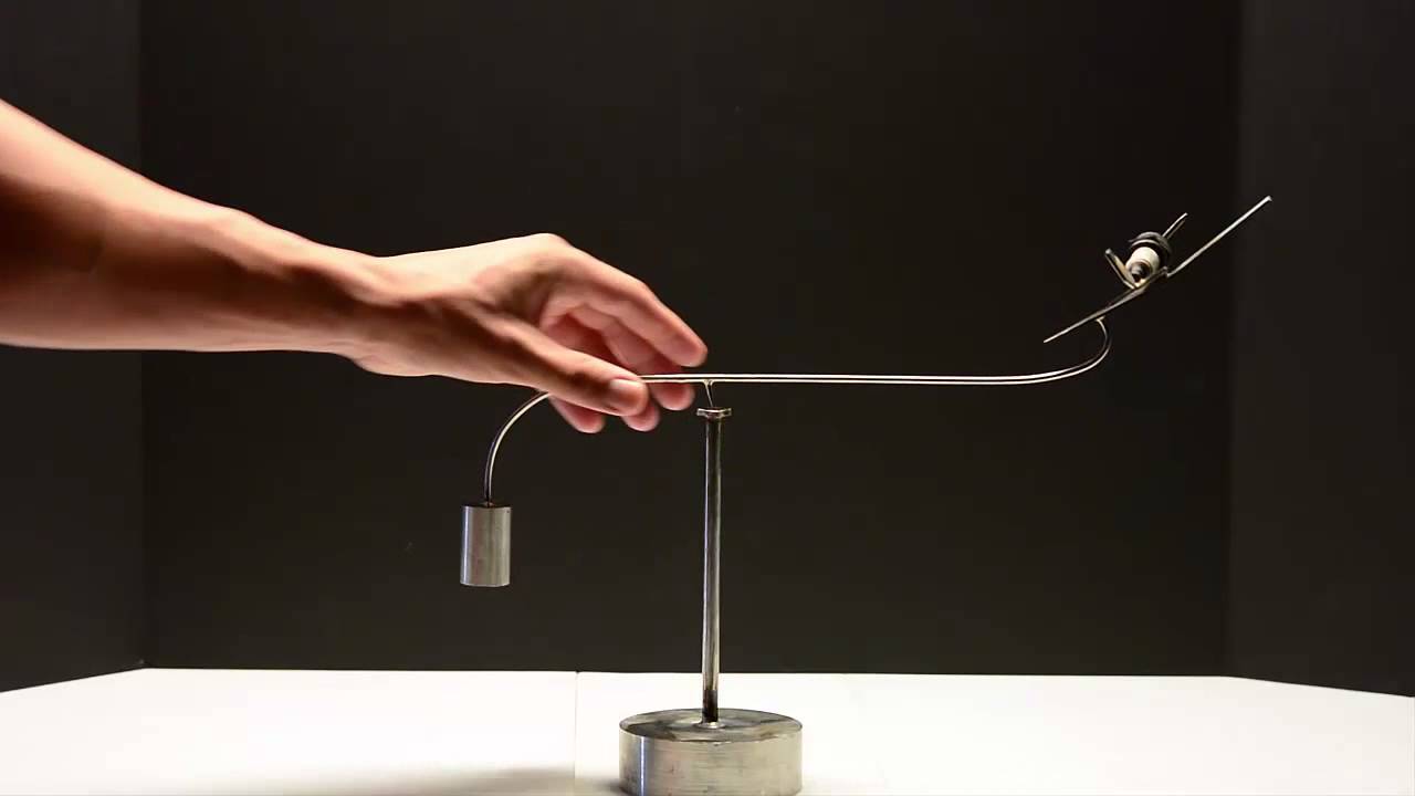 The Fighter Plane - Kinetic Balancing Desk Toy Physics Sculpture