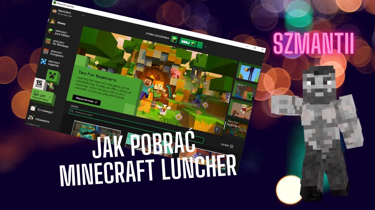 Jak pobrać Minecraft Launcher - Jak zainstalować oryginalnego Minecrafta