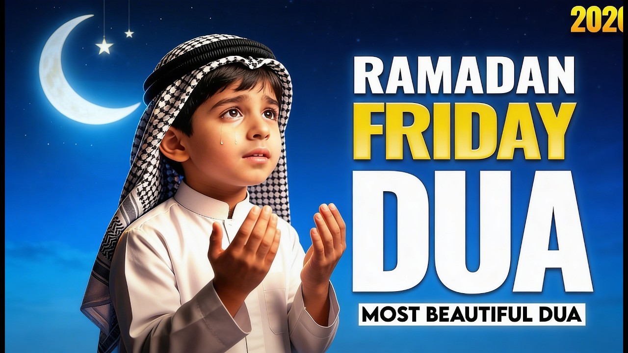 Emotional Friday Dua (دعاء يوم الجمعة) | A Powerful Prayer for Forgiveness, Mercy & Barakah