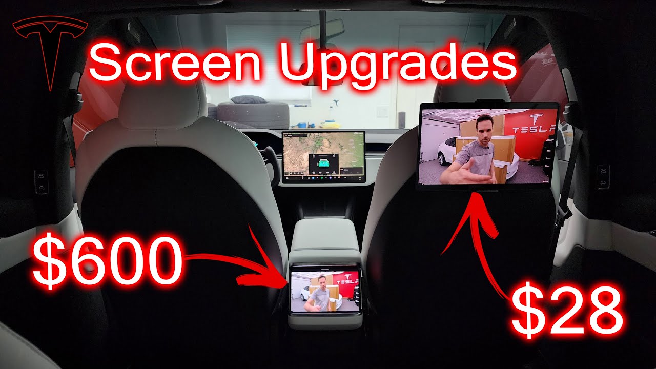 Переоценён ли задний экран Tesla? Незаменимый аксессуар!