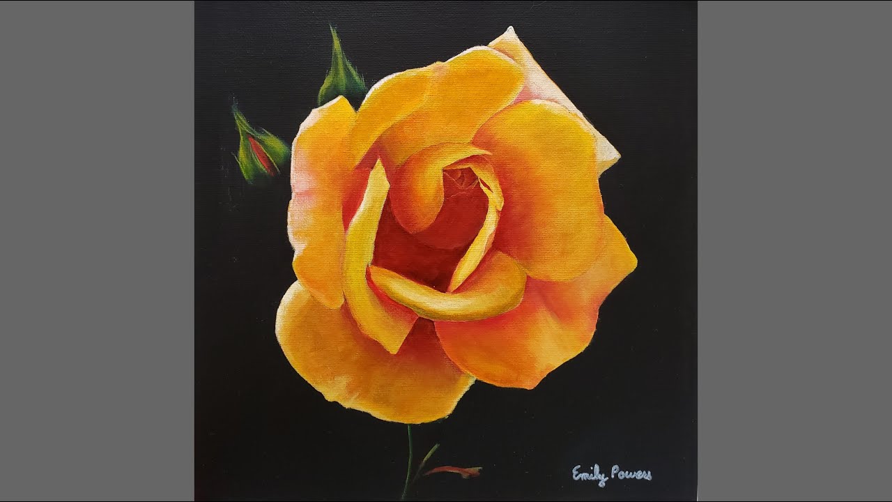 Orange Rose Acrylic Printing Tutorial