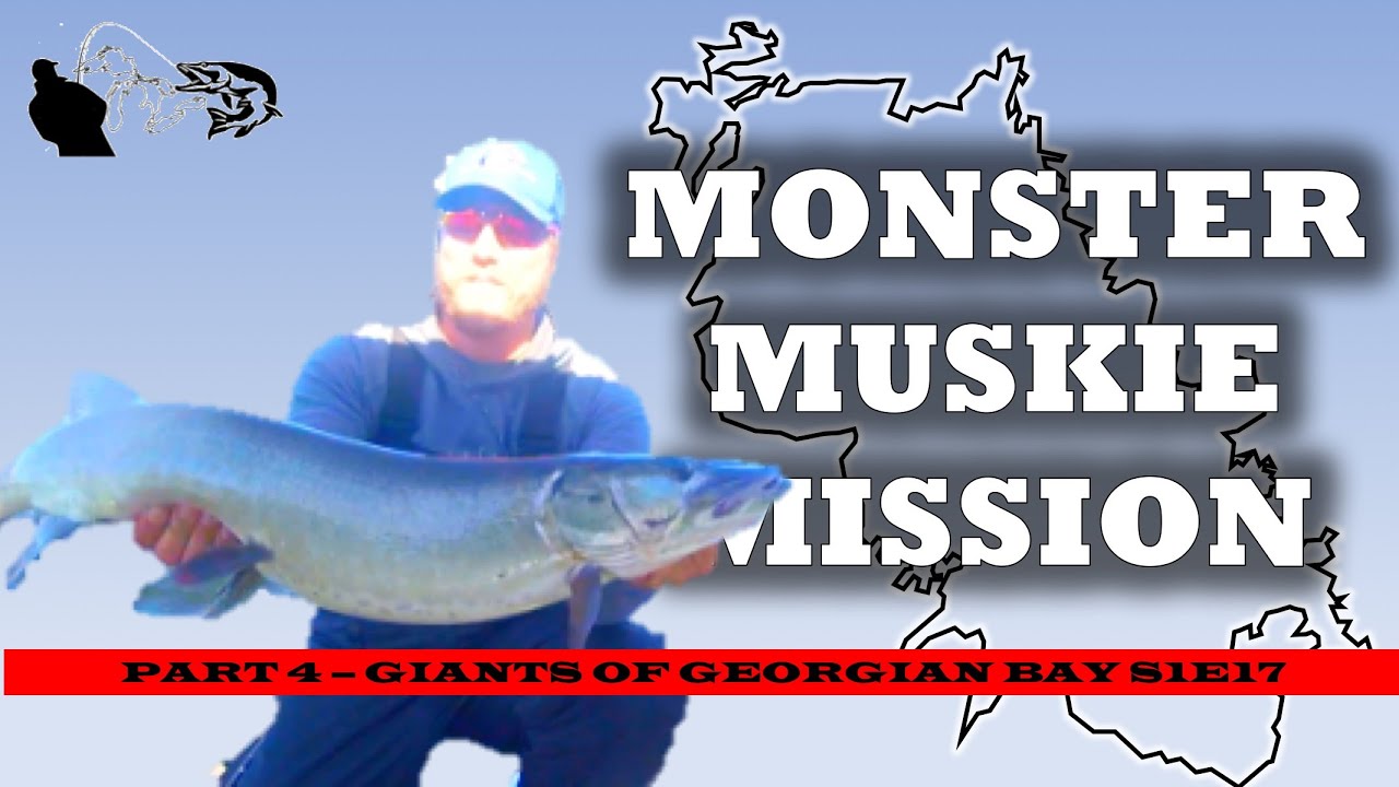 ITS A MUSKY! How To Fish Fall Musky Fishing in Ontario - Giants of Georgian Bay S1E17