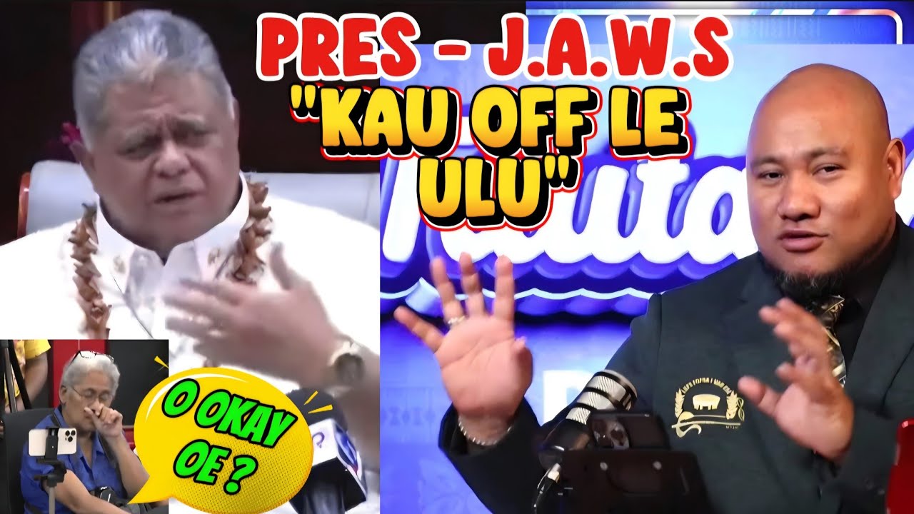 O OKAY OE PRESIDENT J.A.W.S? 