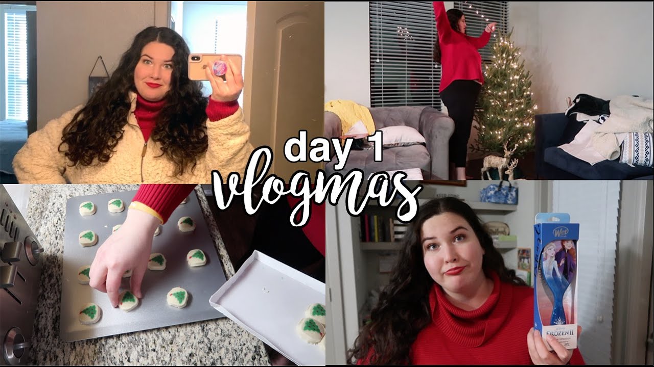 getting a christmas tree | vlogmas 01