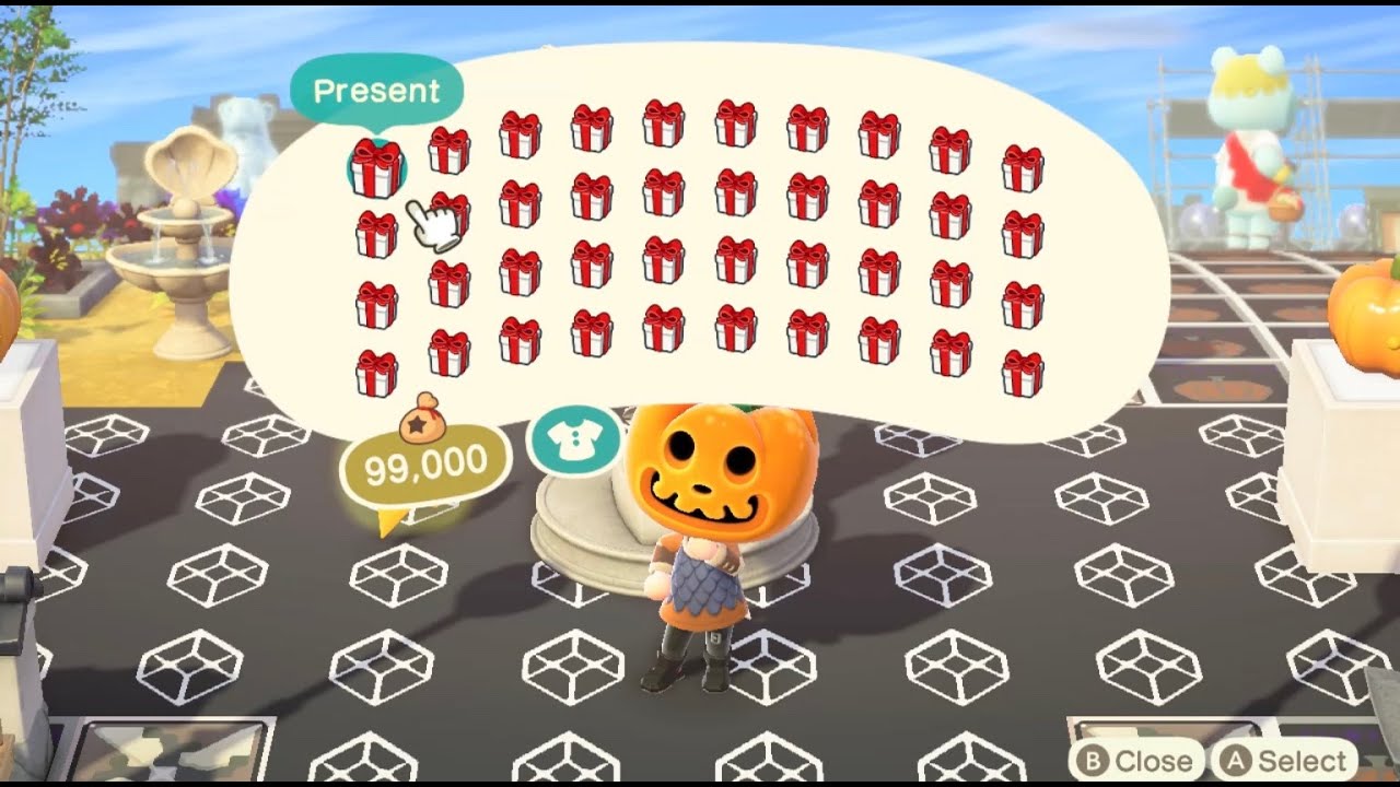 Opening 40 presents from balloons in Animal Crossing: New Horizons!