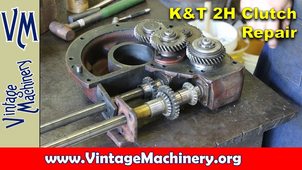 Kearney & Trecker Model 2H Horizontal Mill Rapid Traverse Clutch Repair