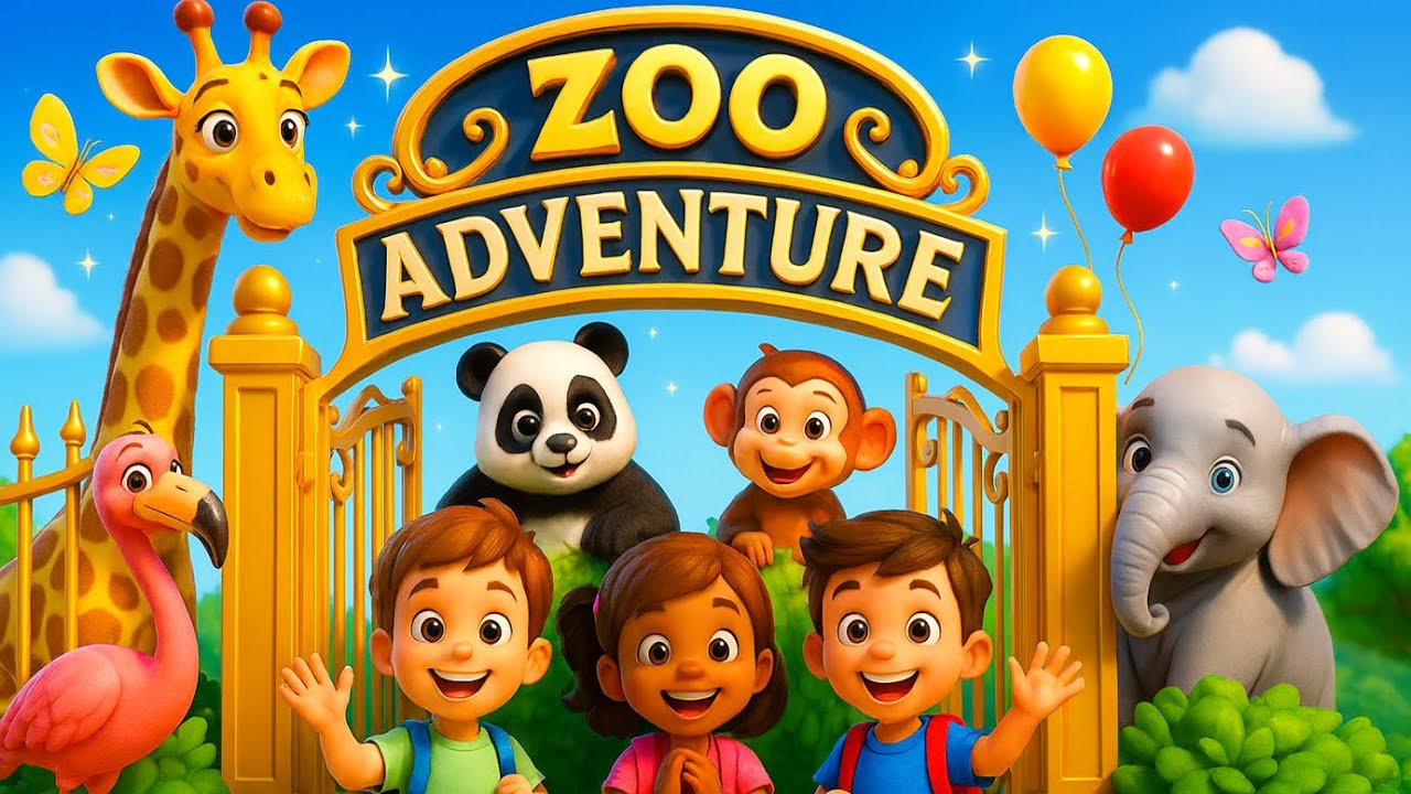 Zoo Adventure for Kids  Meet Amazing Animals & Learn Fun Facts, Zoo Animals, Kids zoo trip
