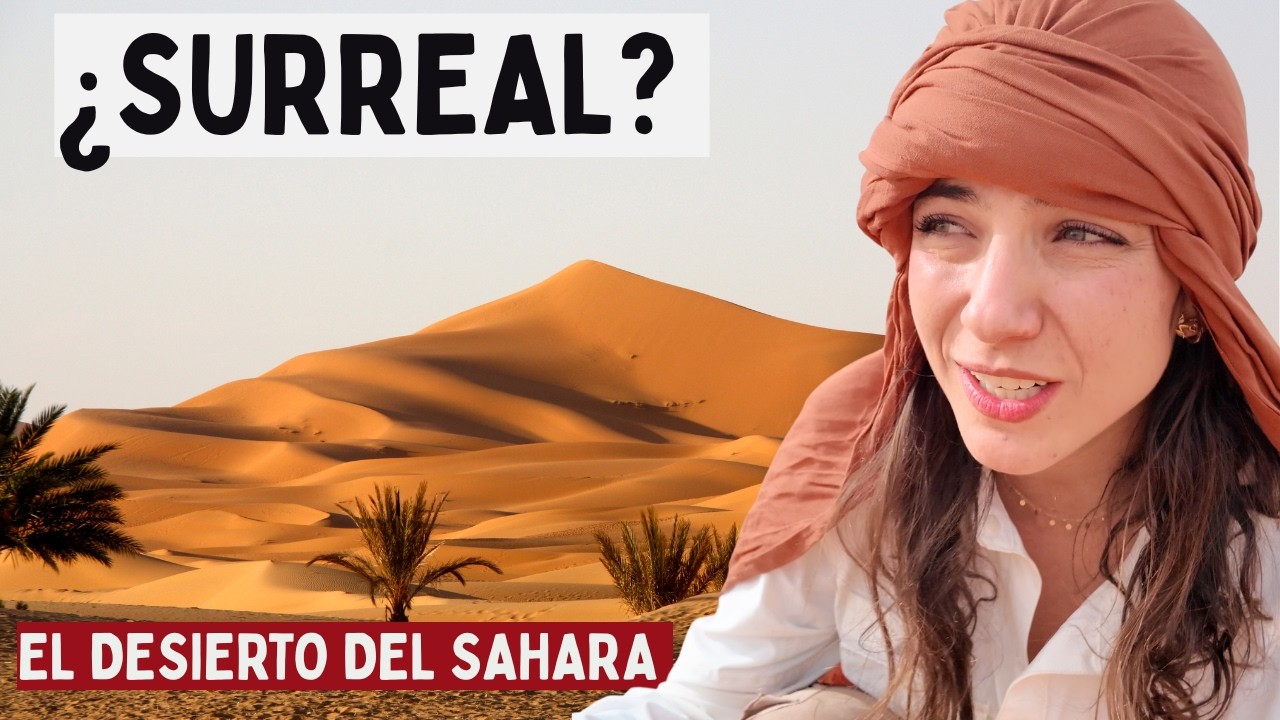 Así es DORMIR en el DESIERTO MÁS DESOLADO del mundo. - EL SAHARA