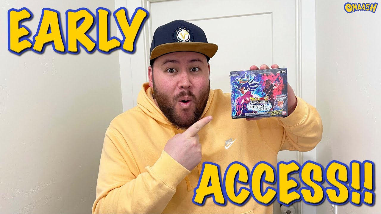 Chasing The New God Rare Card! DBS Realm of the Gods Opening