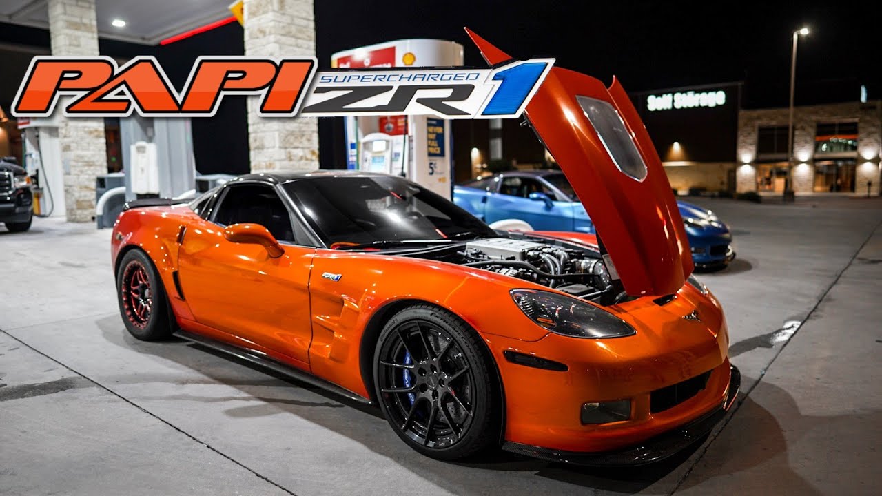 950HP (PAPI ZR1) Takes on 1000HP+ Boosted Mustangs and 1000HP+ F1X C5Z06
