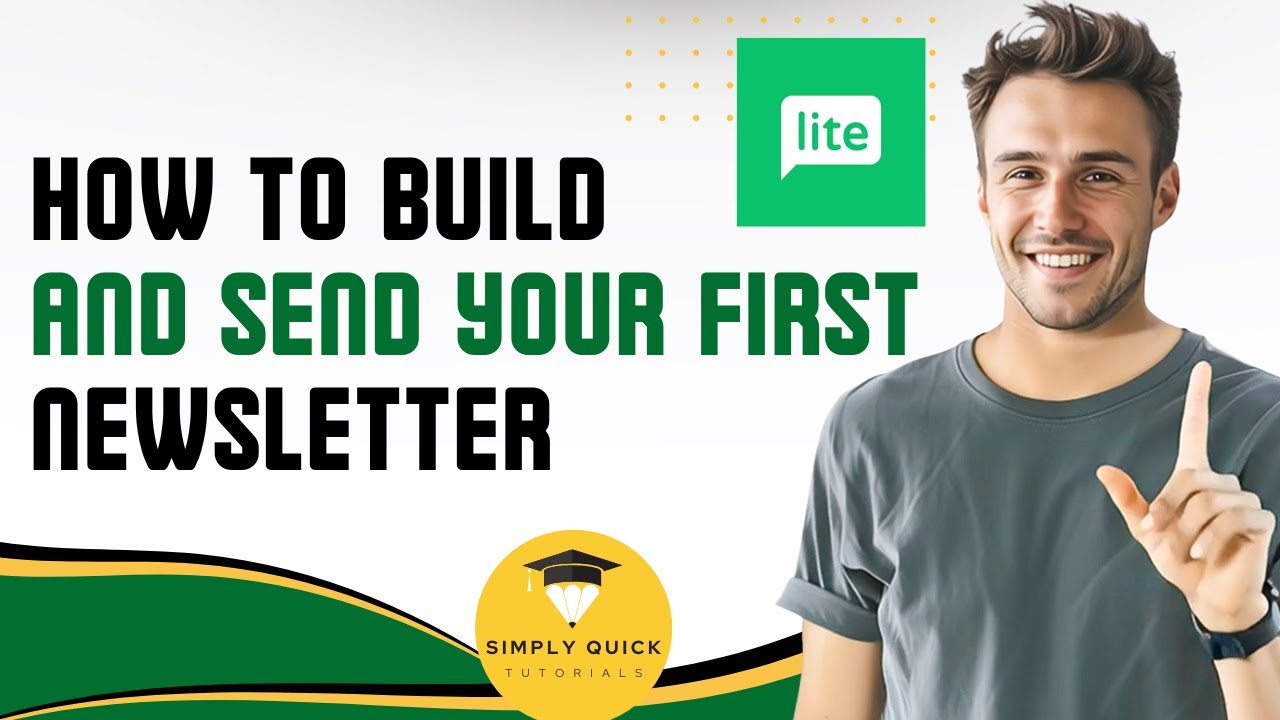 How to Build and Send Your First Newsletter with MailerLite (Free Plan) 2025