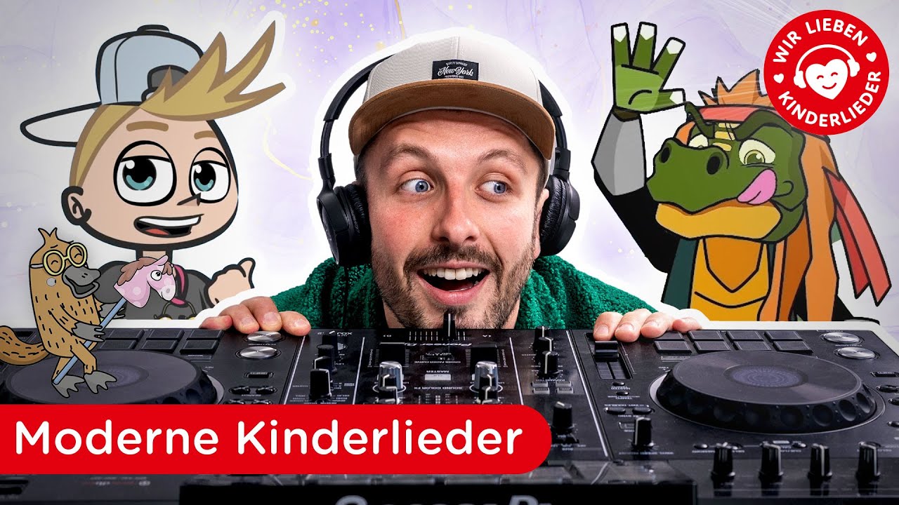 Kinderlieder Mix | Moderne Kindermusik | Mit Hits von Kinders, herrH, Nilsen, uvm.