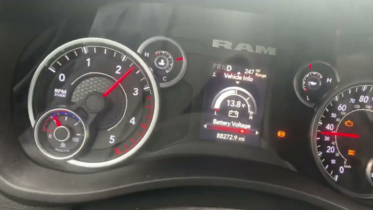 2021 Ram 5500 DPF Filter full, See Dealership