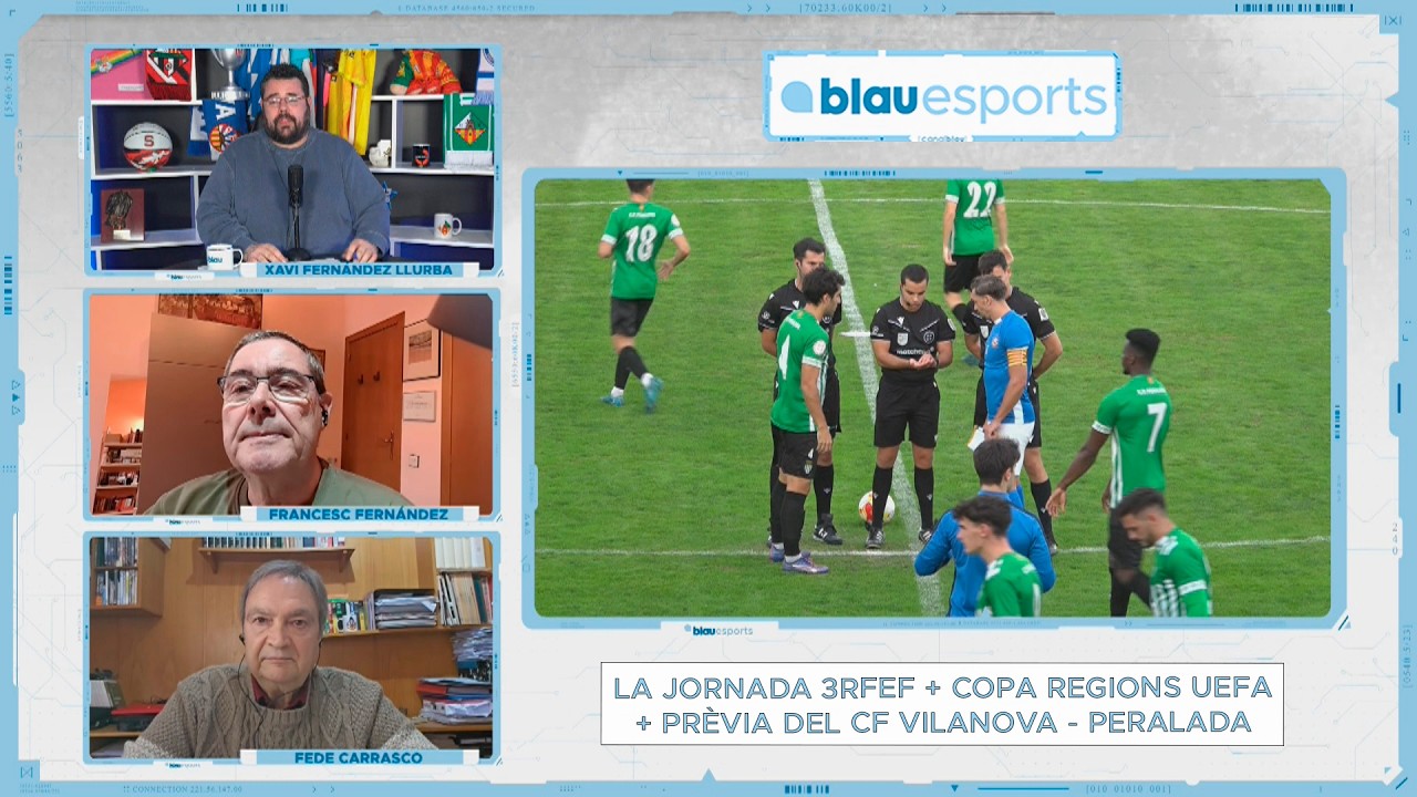 Blau esports 02-03-2026 - Jornada 3RFEF amb Copa Regions UEFA