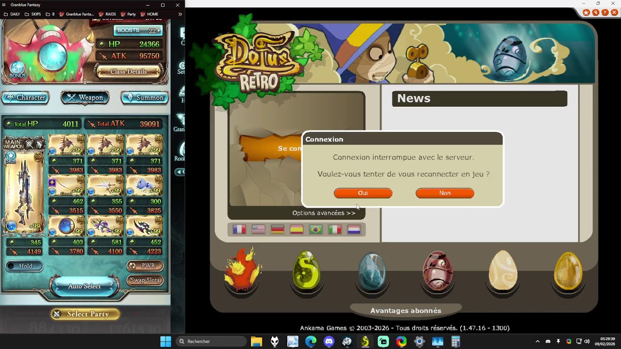 3/30M avant de pvp  #dofusRetro