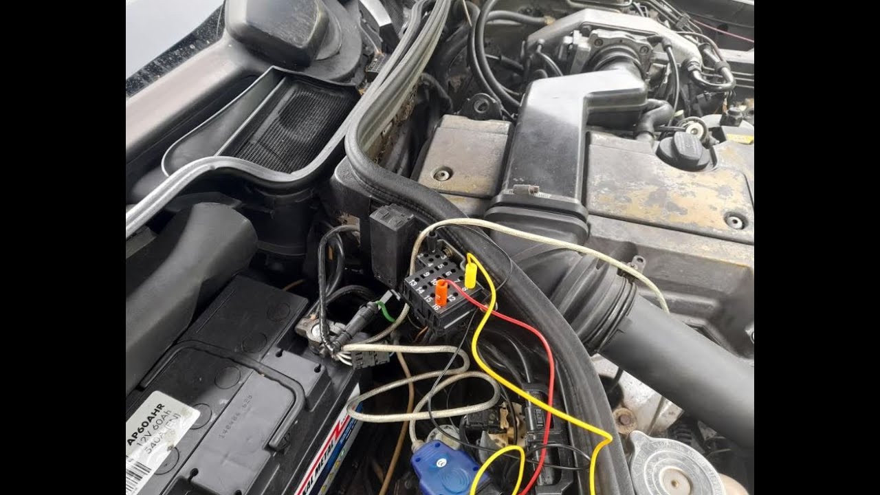 Mercedes W124 hibakód olvasás, diagnosztika