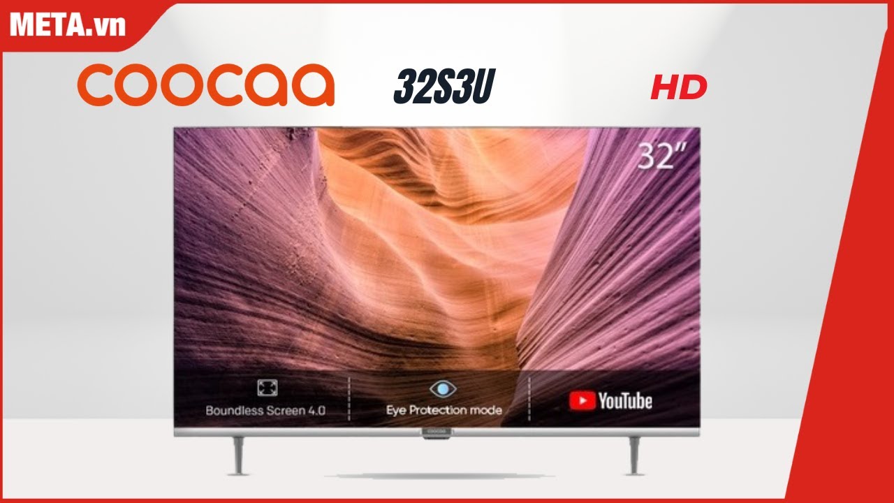 Review tivi Giá Rẻ! Smart tivi HD Coocaa 32 inch 32S3U | META.vn