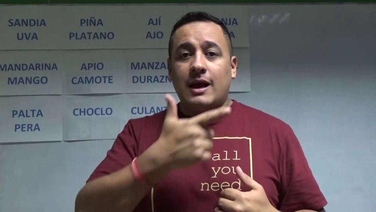 APRENDIENDO LSP LOS ALIMENTOS 2