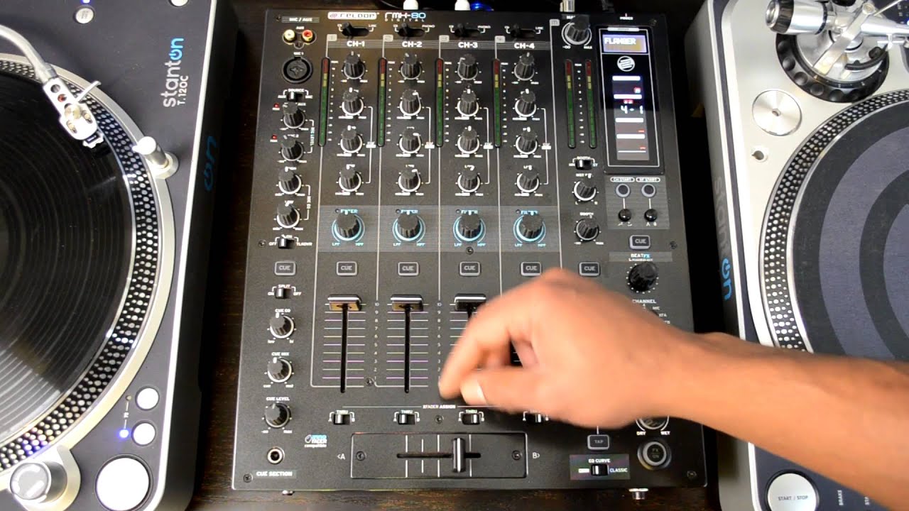 Reloop RMX-80 Four-Channel Digital DJ Professional Mixer Review Video