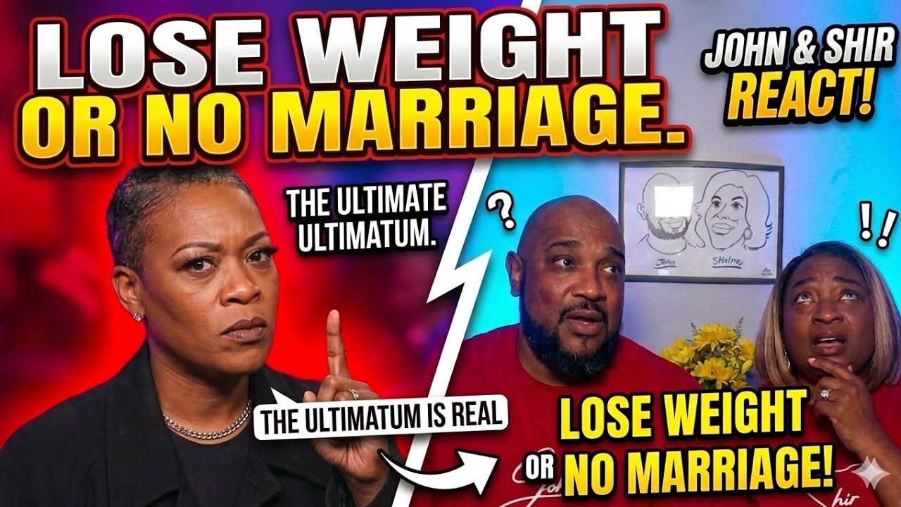 WOMAN SIGNS WEIGHT LOSS CONTRACT FOR MARRIAGE