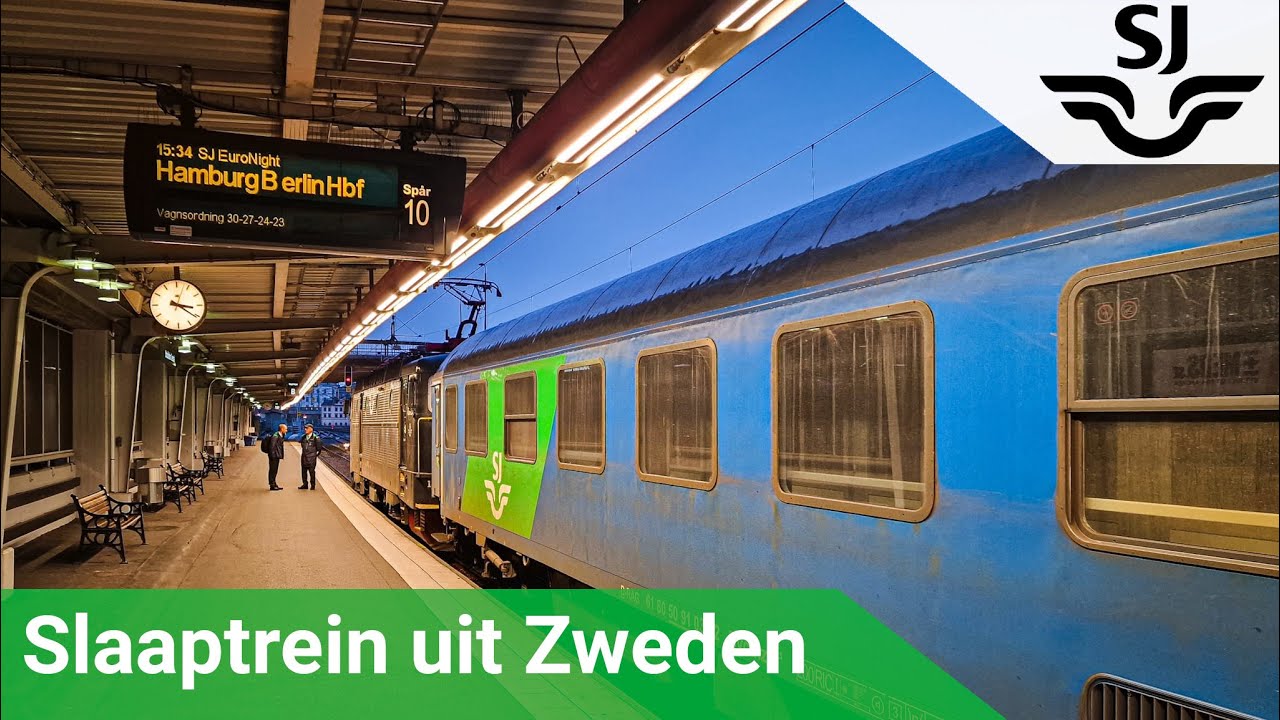 Met de SLAAPTREIN van STOCKHOLM naar BERLIJN 🇸🇪 🇩🇪 #BartVlog