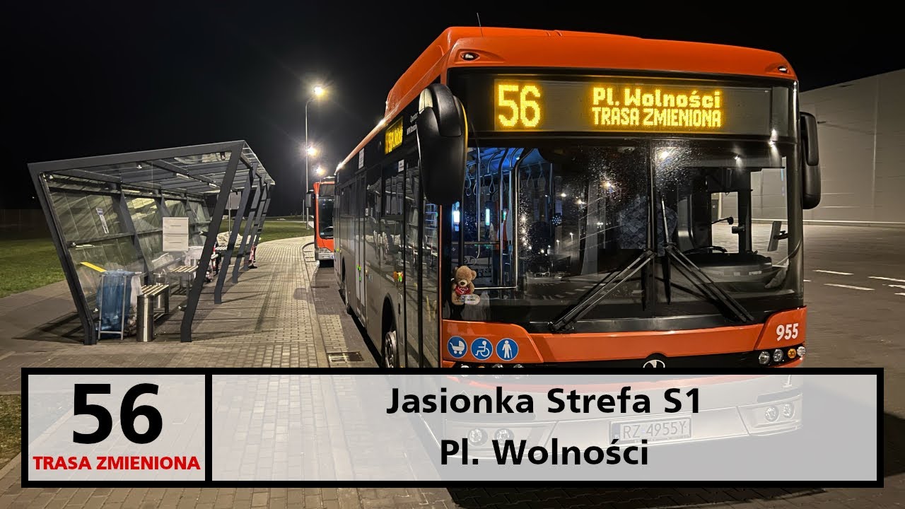 MPK Rzeszów linia 56 Jasionka LPP - Plac Wolności (linia archiwalna)
