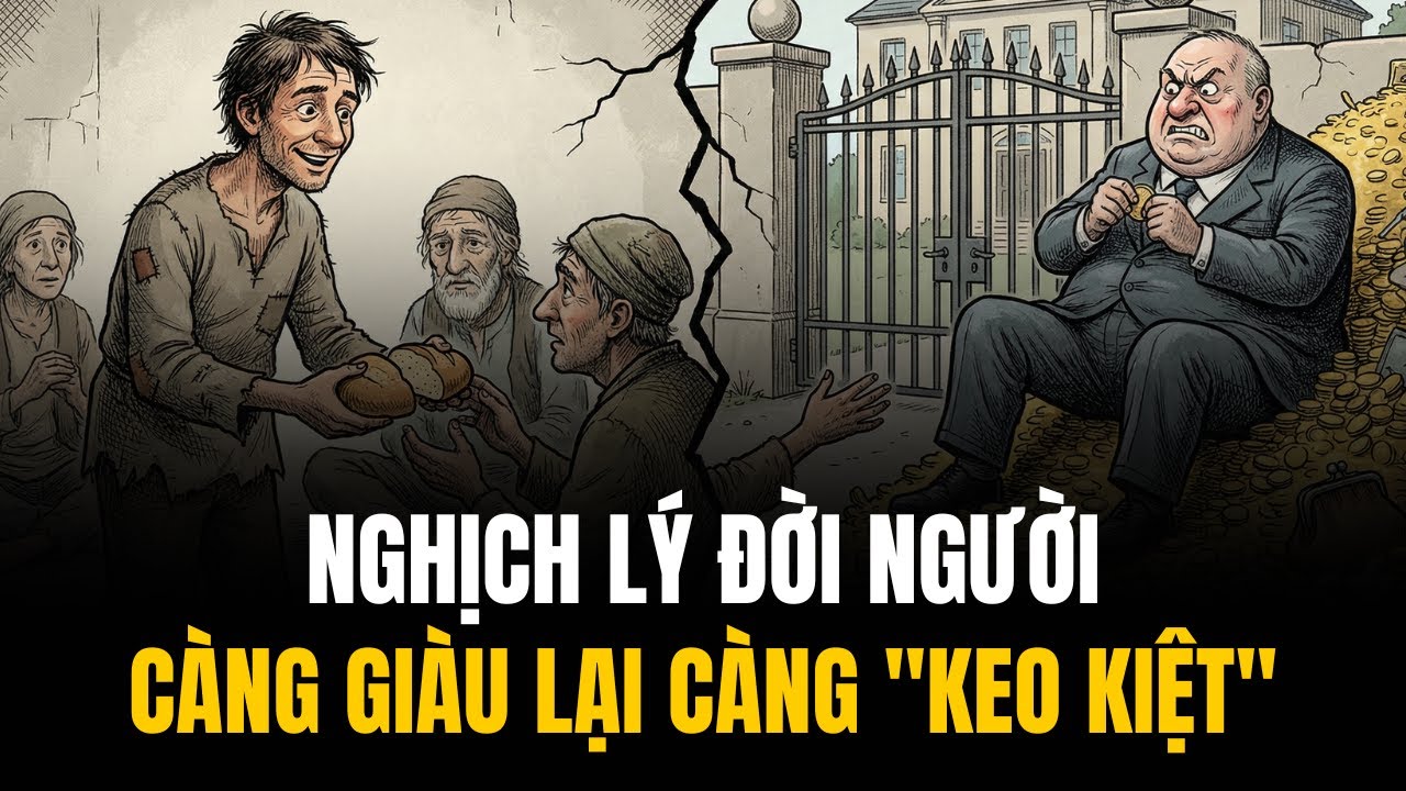 LÒNG TỐT & TIỀN BẠC: Tại Sao Người NGHÈO Thường HÀO PHÓNG Còn Người GIÀU Thường KEO KIỆT