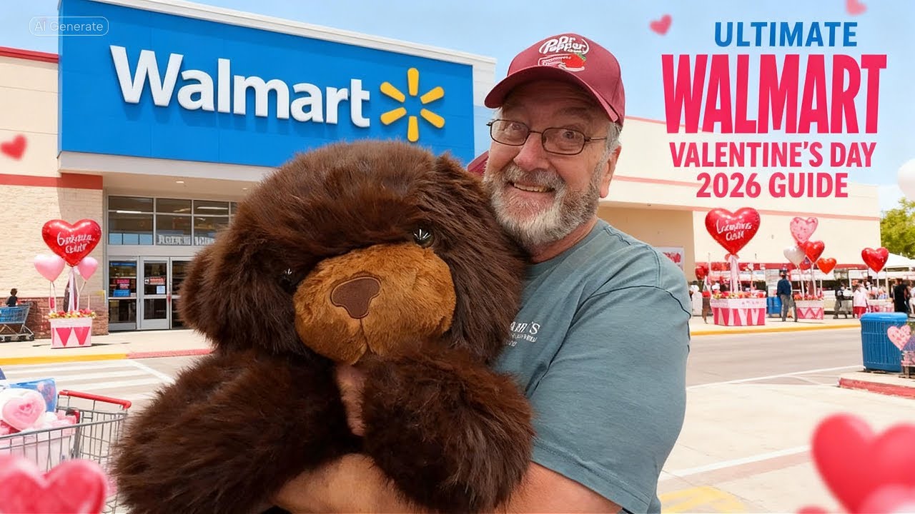 Все товары ко Дню святого Валентина в Walmart ❤️ Видеоблог о лучших покупках 2026 года!