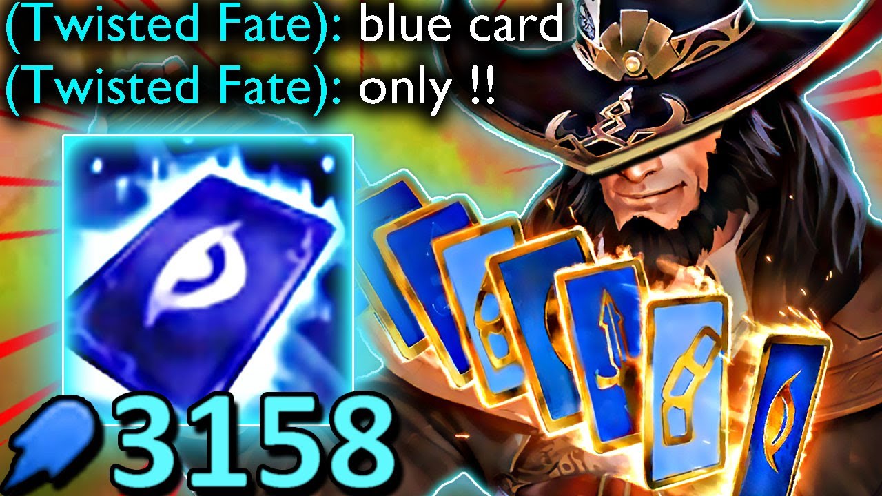 BLUE CARD ONESHOTS.. TWISTED FATE IS BROKEN
