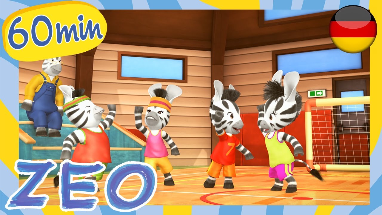 Zeo Kompilation 🦓 Zou macht Sport 🎽 süße Cartoons