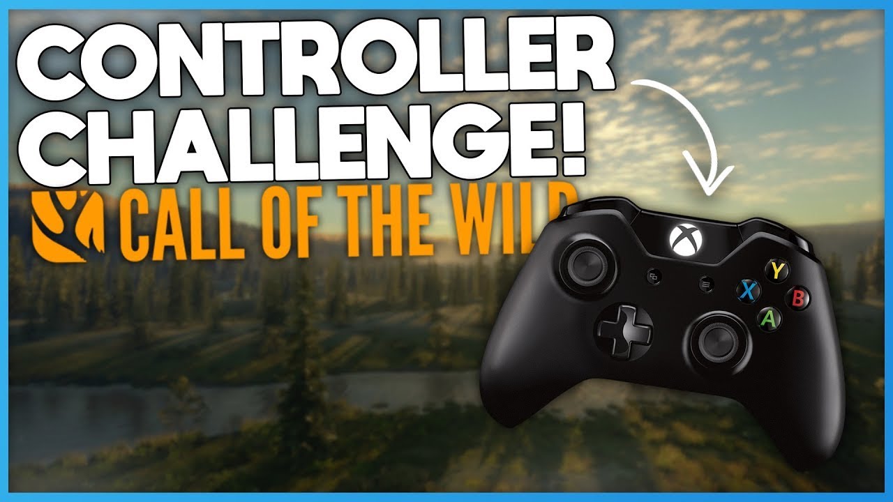 Trying Controller for the First time on The hunter Call of the wild! ( I SUCK)!!