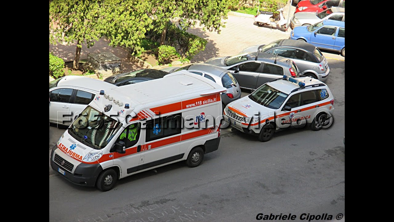 [HD - Sirena Ambulanza] 20x Ambulanze in Sirena! / 20x Ambulances in Emergency Responding with siren