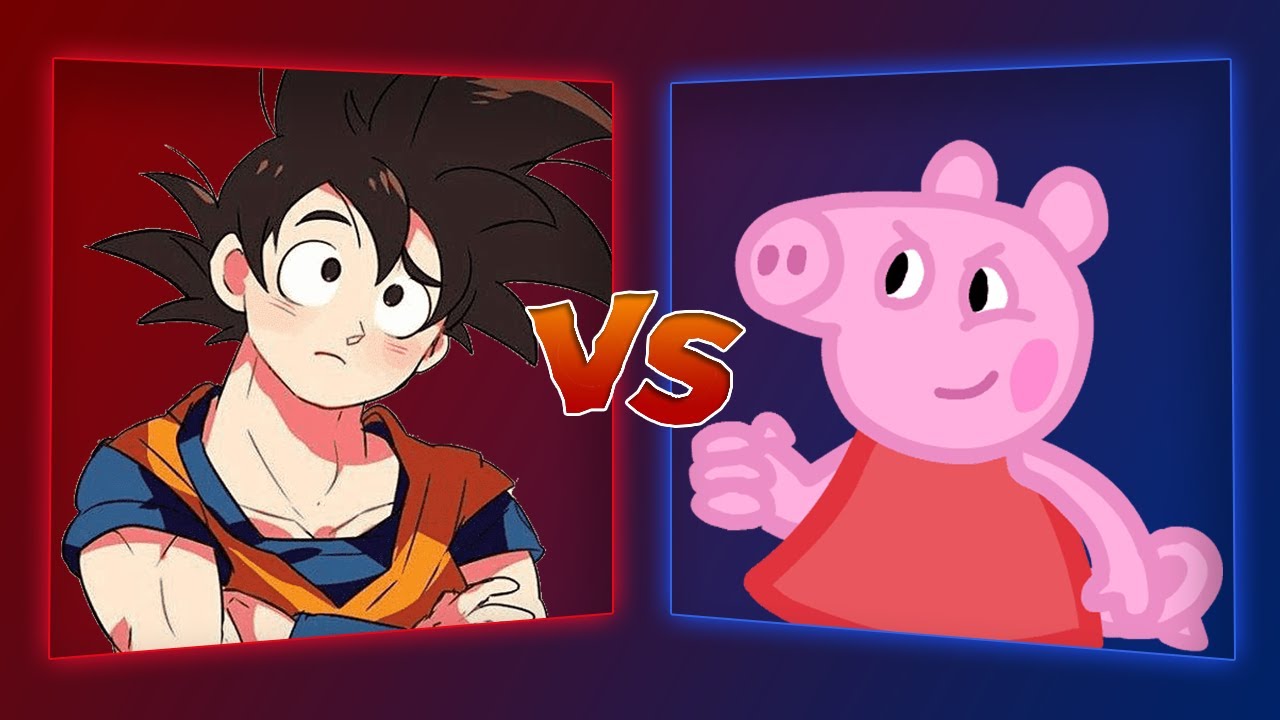 MUGEN Battle - Goku vs Peppa Pig