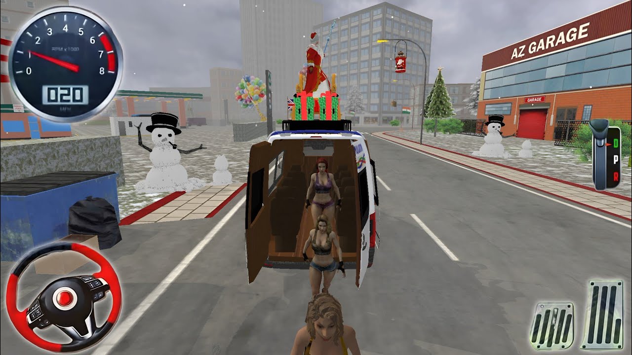 Real VAN Driving 2026: Safe Pick & Drop in Heavy Traffic