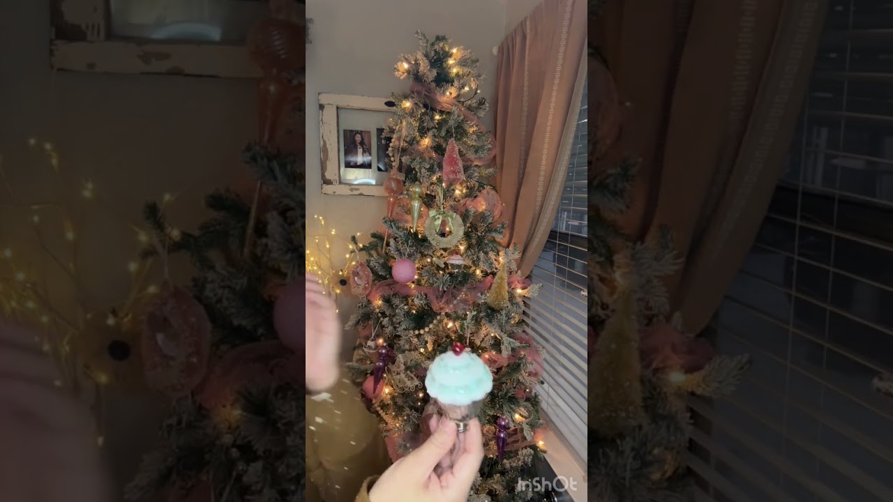 🎄🎀Украшаю свою рождественскую елку в 2025 году~Шэбби-шик~Мой любимый стиль🎀 #украшениерождественс...