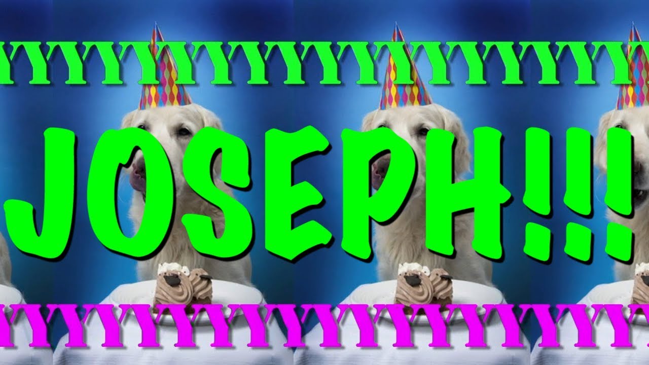 HAPPY BIRTHDAY JOSEPH! - EPIC Happy Birthday Song