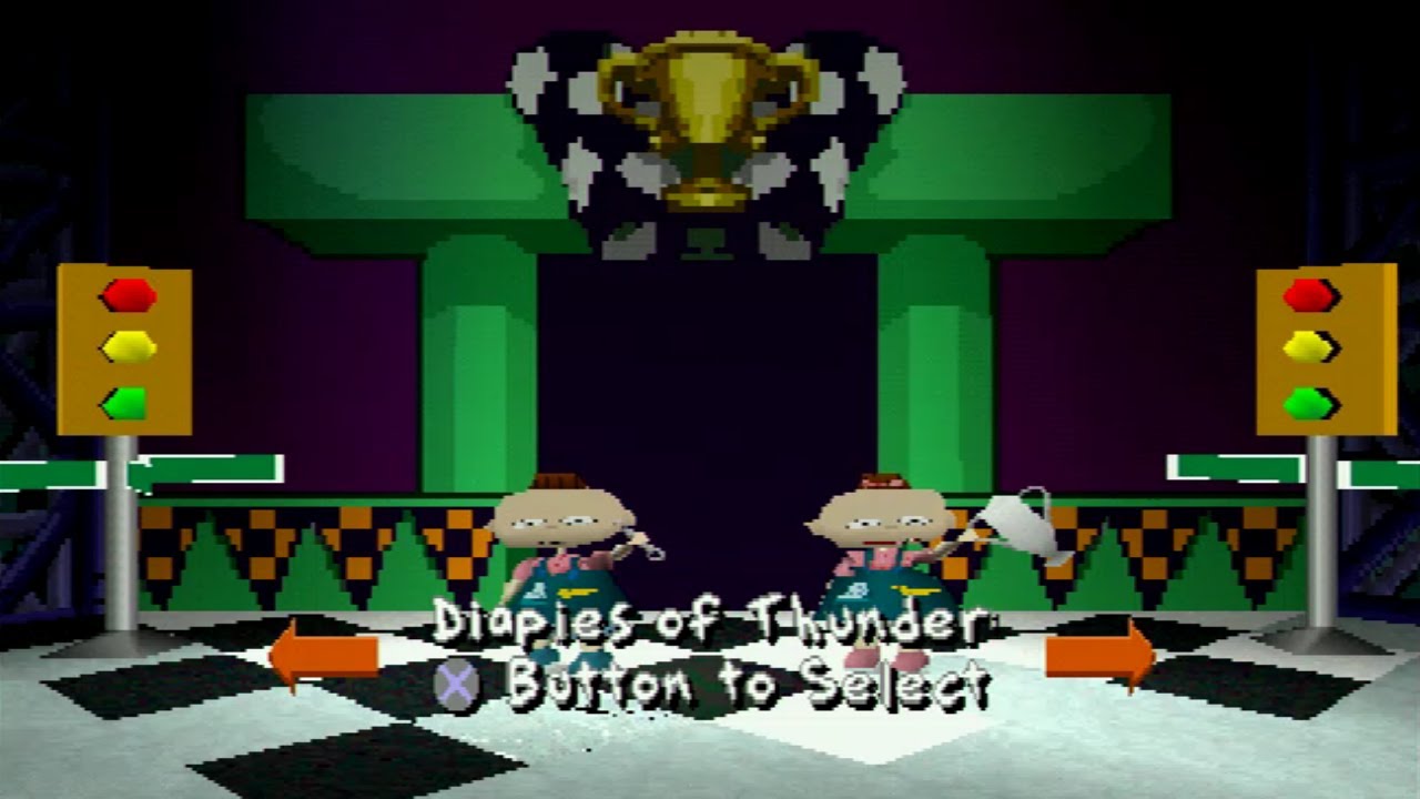 Rugrats: Studio Tour PS1 (All Levels) Playthrough Part 2 (Diapies Of Thunder0