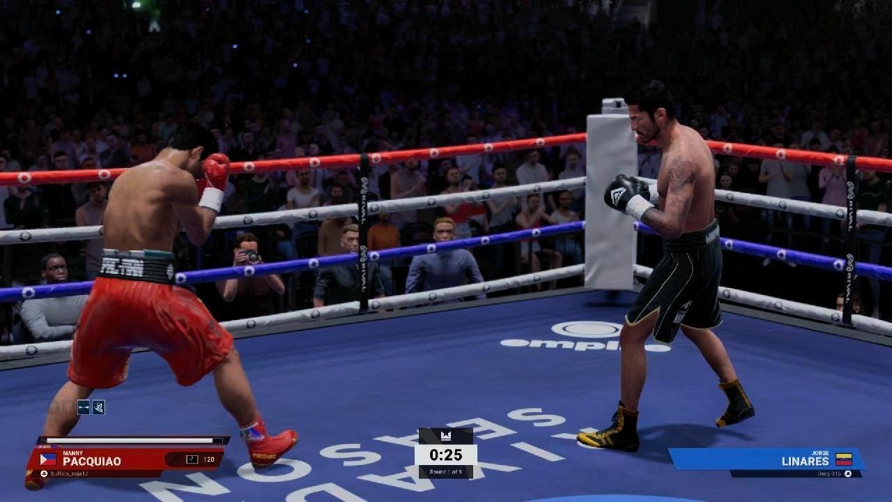Undisputed Manny Pacquiao versus Jorge Linares.