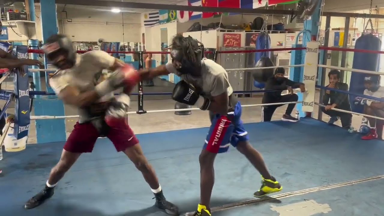 Amateur Boxer Vs Professional Boxer{ELITE SPARRING} 2