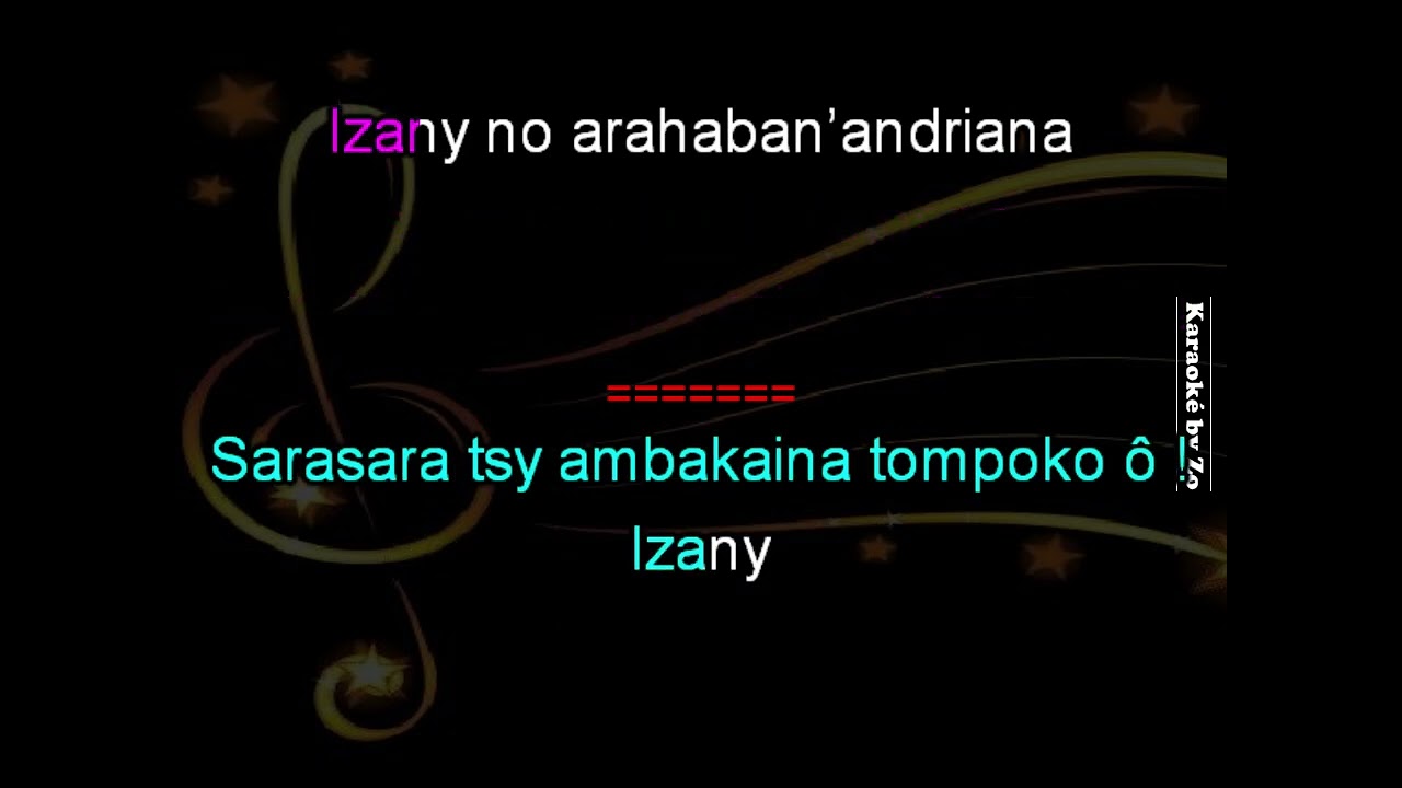 Solika   Arahaban Andriana Justin RAJORO SOLIKA Karaoke