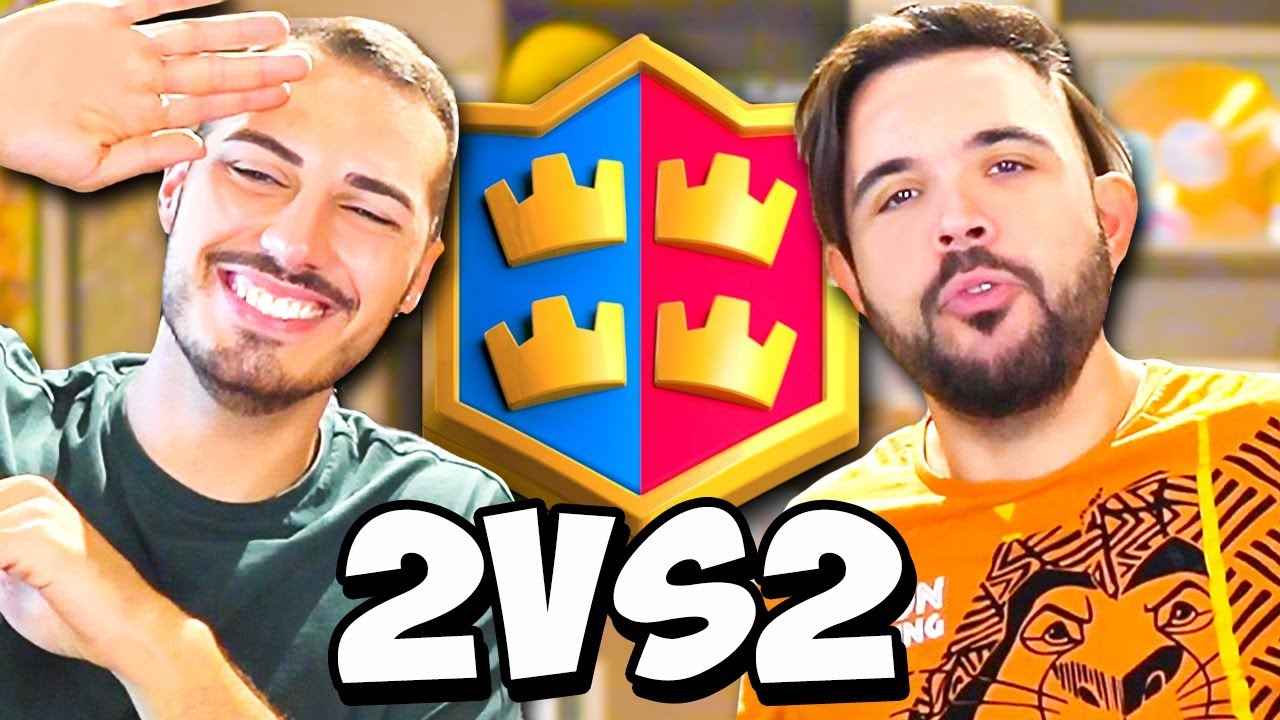 a Casa di Grax Partono le 2Vs2 e non avete idea - CLASH ROYALE