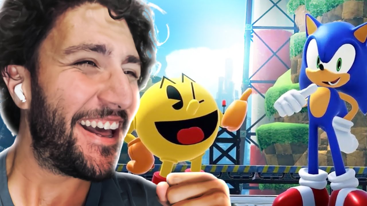 SONIC X PACMAN IS REAL. SONIC RACING CROSSWORLDS & PACMAN REPAC!? || Gamescage Reacts