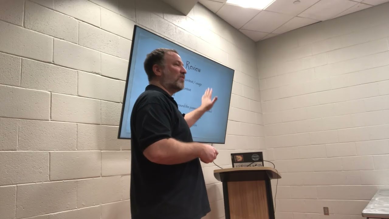 Bible Study Methods: Week 4