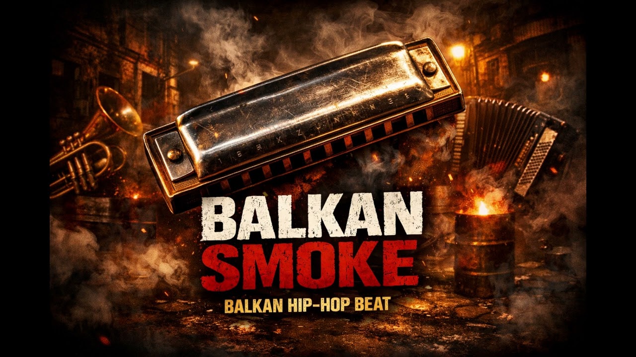 Balkan Smoke 💨 | Balkan Hip-Hop Instrumental (Harmonica Rap Beat)