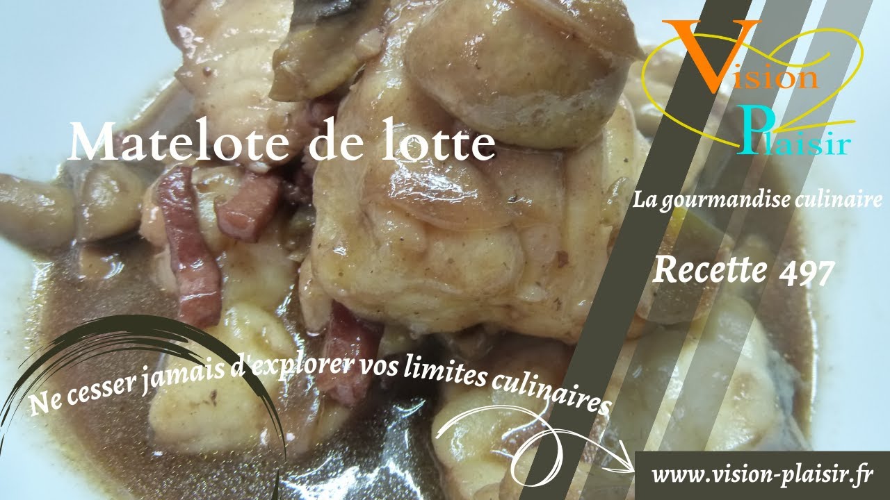 Ma matelote de lotte.
